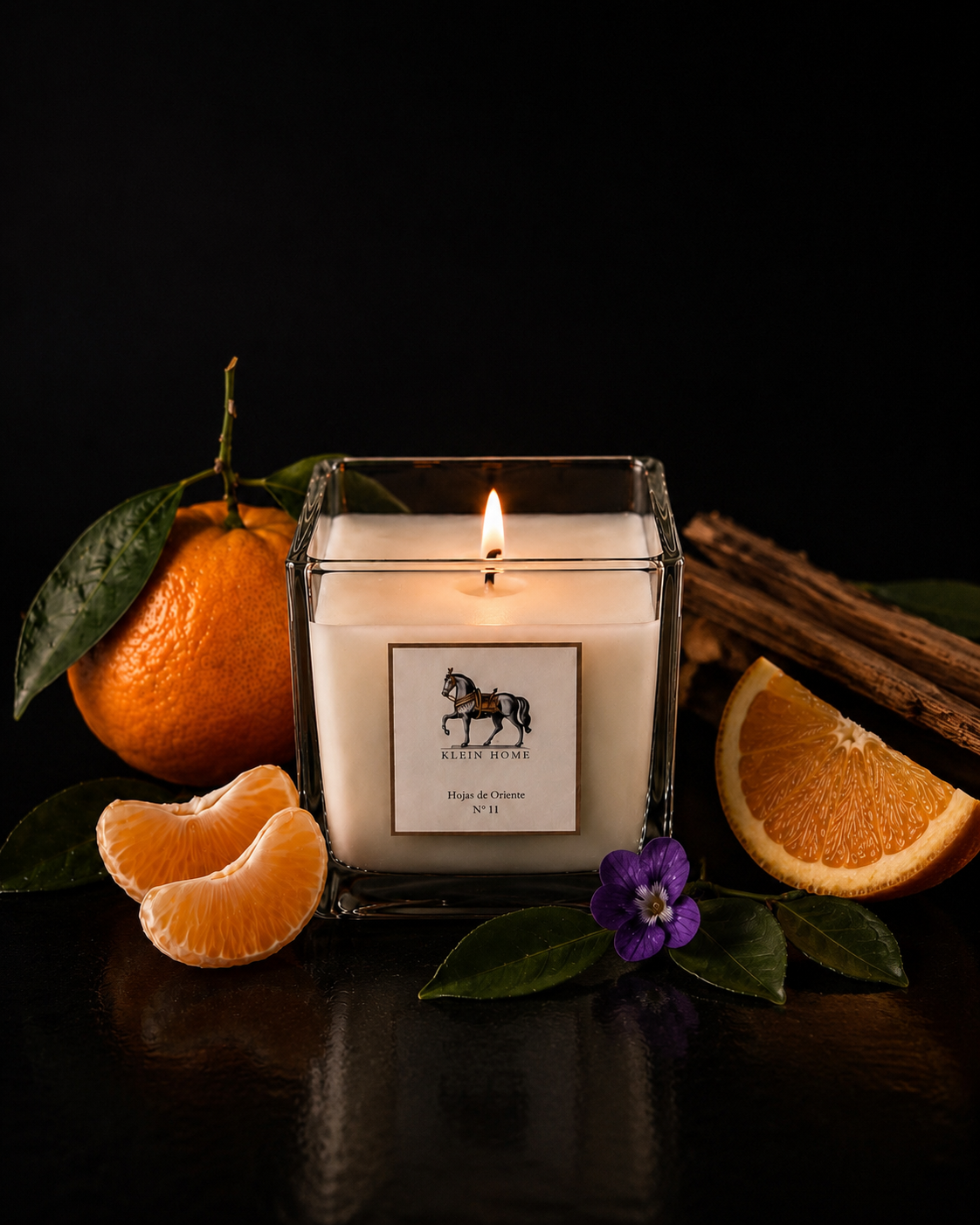 Vela aromática Hojas de oriente N° 11