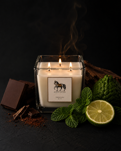 Vela aromática Sombra Cacao N° 77