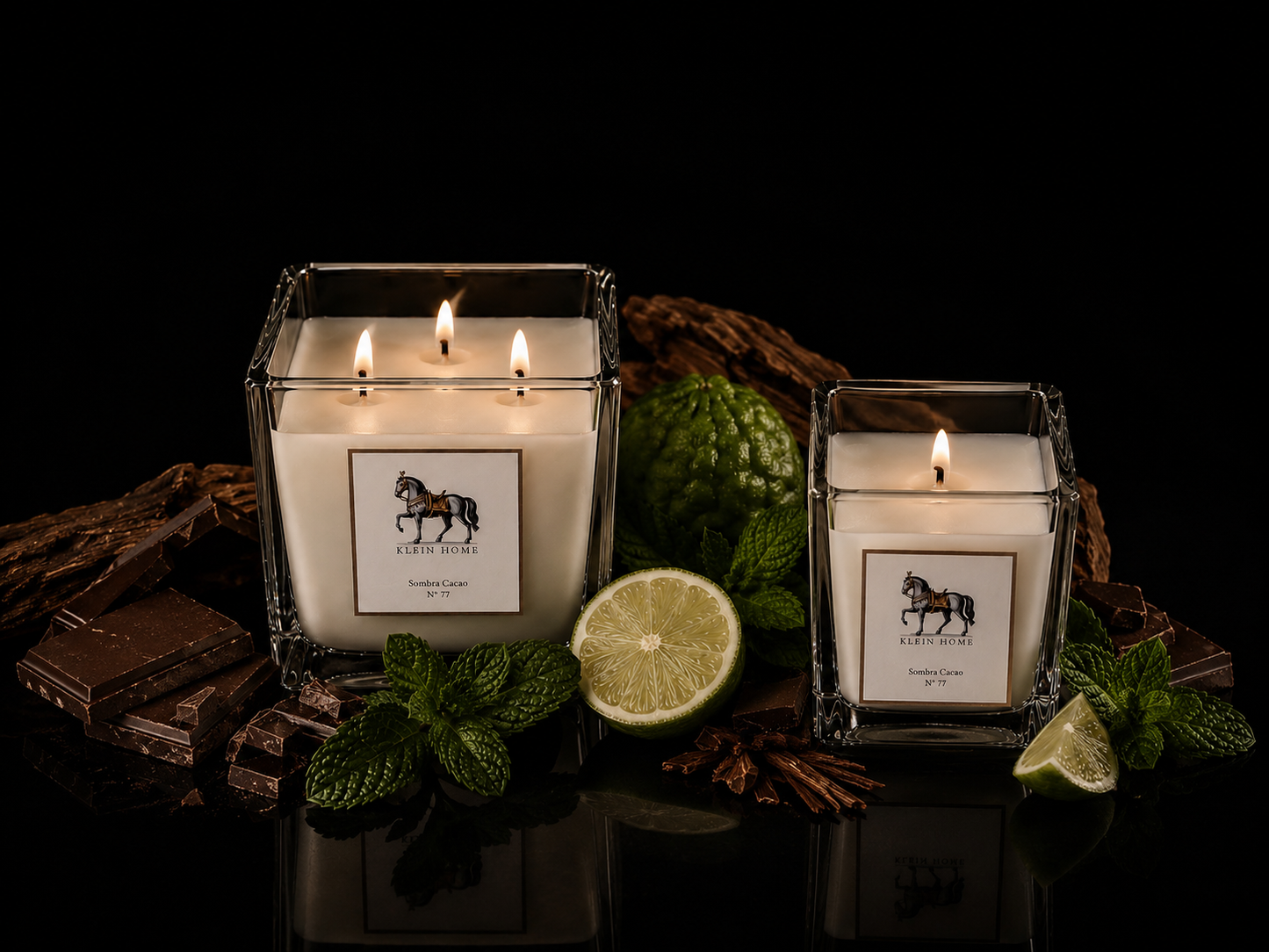 Vela aromática Sombra Cacao N° 77